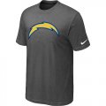 Nike San Diego Chargers Sideline Legend Authentic Logo T-Shirt Dark grey