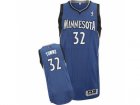 NBA Minnesota Timberwolves #32 Karl-Anthony Towns blue Stitched jerseys