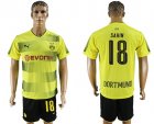 2017-18 Dortmund 18 SAHIN Home Soccer Jersey