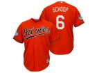 Mens Baltimore Orioles #6 Jonathan Schoop 2017 Spring Training Cool Base Stitched MLB Jersey