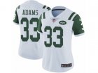 Women Nike New York Jets #33 Jamal Adams Vapor Untouchable Limited White NFL Jersey