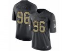 Mens Nike New York Jets #96 Muhammad Wilkerson Limited Black 2016 Salute to Service NFL Jersey