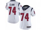 Women Nike Houston Texans #74 Chris Clark Vapor Untouchable Limited White NFL Jersey
