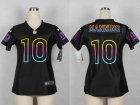 Nike women New York Giants #10 Manning black jerseys[nike fashion]
