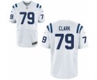 Men's Nike Indianapolis Colts #79 Le'Raven Clark Elite White NFL Jersey
