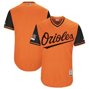 Orioles Orange 2018 Players Weekend Authentic Team Jersey