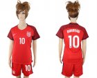 2017-18 USA 10 DONOVAN Women Away Soccer Jersey