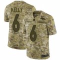 Mens Nike Denver Broncos #6 Chad Kelly Limited Camo 2018 Salute to Service NFL Jersey
