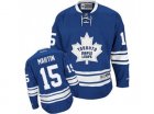 Toronto Maple Leafs #15 Matt Martin Blue Alternate Stitched NHL Jersey