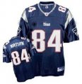 New England Patriots #84 Deion Branch blue