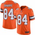 Youth Nike Denver Broncos #84 Shannon Sharpe Limited Orange Rush NFL Jersey