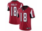 Nike Atlanta Falcons #18 Calvin Ridley Red Team Color Men Stitched NFL Vapor Untouchable Limited Jersey