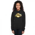 Womens Los Angeles Lakers Gold Collection Pullover Hoodie Black