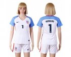 Womens USA #1 Howard Home Soccer Country Jersey