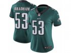 Women Nike Philadelphia Eagles #53 Nigel Bradham Vapor Untouchable Limited Midnight Green Team Color NFL Jersey