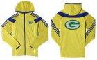 NFL Green Bay Packers dust coat trench coat windbreaker 9