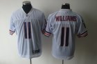 nfl chicago bears #11 williams white[small number]
