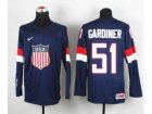 nhl jerseys USA #51 gardiner blue(2014 world championship)