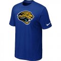 Jacksonville Jaguars Sideline Legend Authentic Logo T-Shirt Blue