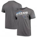 Tennessee Titans Nike Sideline Line of Scrimmage Legend Performance T Shirt Heathered Gray