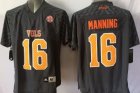 Youth NCAA Tennessee Vols #16 Peyton Manning Black Stitched Jersey