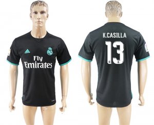 2017-18 Real Madrid 13 K.CASILLA Away Thailand Soccer Jersey