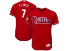 Philadelphia Phillies #7 Maikel Franco Red 2017 Spring Training Flexbase Authentic Collection Stitched Baseball Jersey
