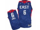 2013 All-Star Eastern Conference #6 LeBron James Blue[Revolution 30 Swingman]