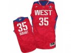 2013 All-Star Western Conference #35 Kevin Durant Red[Revolution 30 Swingman]