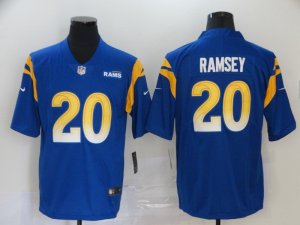 Nike Rams #20 Jalen Ramsey Royal 2020 New Vapor Untouchable Limited Jersey
