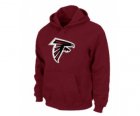 Atlanta Falcons Logo Pullover Hoodie RED