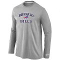 Nike Buffalo Bills Heart & Soul Long Sleeve T-Shirt Grey