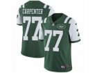 Mens Nike New York Jets #77 James Carpenter Vapor Untouchable Limited Green Team Color NFL Jersey
