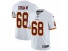 Mens Nike Washington Redskins #68 Russ Grimm Vapor Untouchable Limited White NFL Jersey