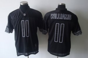 nfl chicago bears #11 williams black[black shadow]