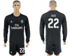 2017-18 Real Madrid 22 ISCO Away Soccer Jersey