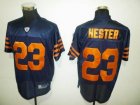 nfl chicago bears #23 hester blue[orange number]