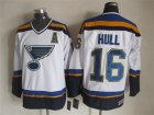 NHL St.Louis Blues #16 Brett Hull white jerseys