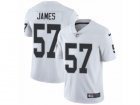 Mens Nike Oakland Raiders #57 Cory James Vapor Untouchable Limited White NFL Jersey