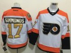 Nhl Philadelphia Flyers #17 Wayne Simmonds White 50 th 2016 Jersey