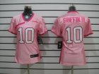 Nike Womens Washington Redskins #10 Griffin III Pink Colors Be Luv d Jerseys