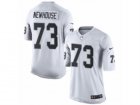 Mens Nike Oakland Raiders #73 Marshall Newhouse Limited White NFL Jersey