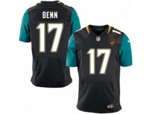 Nike Jacksonville Jaguars #17 Arrelious Benn Elite Black Alternate NFL Jersey