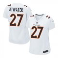 Women Nike Denver Broncos #27 Steve Atwater White Stitched NFL Game Event Jersey