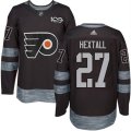 Philadelphia Flyers #27 Ron Hextall Black 1917-2017 100th Anniversary Stitched NHL Jersey