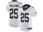 Women Nike New Orleans Saints #25 P. J. Williams Vapor Untouchable Limited White NFL Jersey