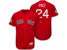 Mens Boston Red Sox #24 David Price 2017 Spring Training Flex Base Authentic Collection Stitched Baseball Jersey