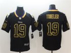 Nike Vikings #19 Adam Thielen Black Shadow Legend Limited Jersey