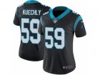 Women Nike Carolina Panthers #59 Luke Kuechly Vapor Untouchable Limited Black Team Color NFL Jersey