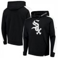 Chicago White Sox Fanatics Branded Iconic Fleece Pullover Hoodie Black & White
